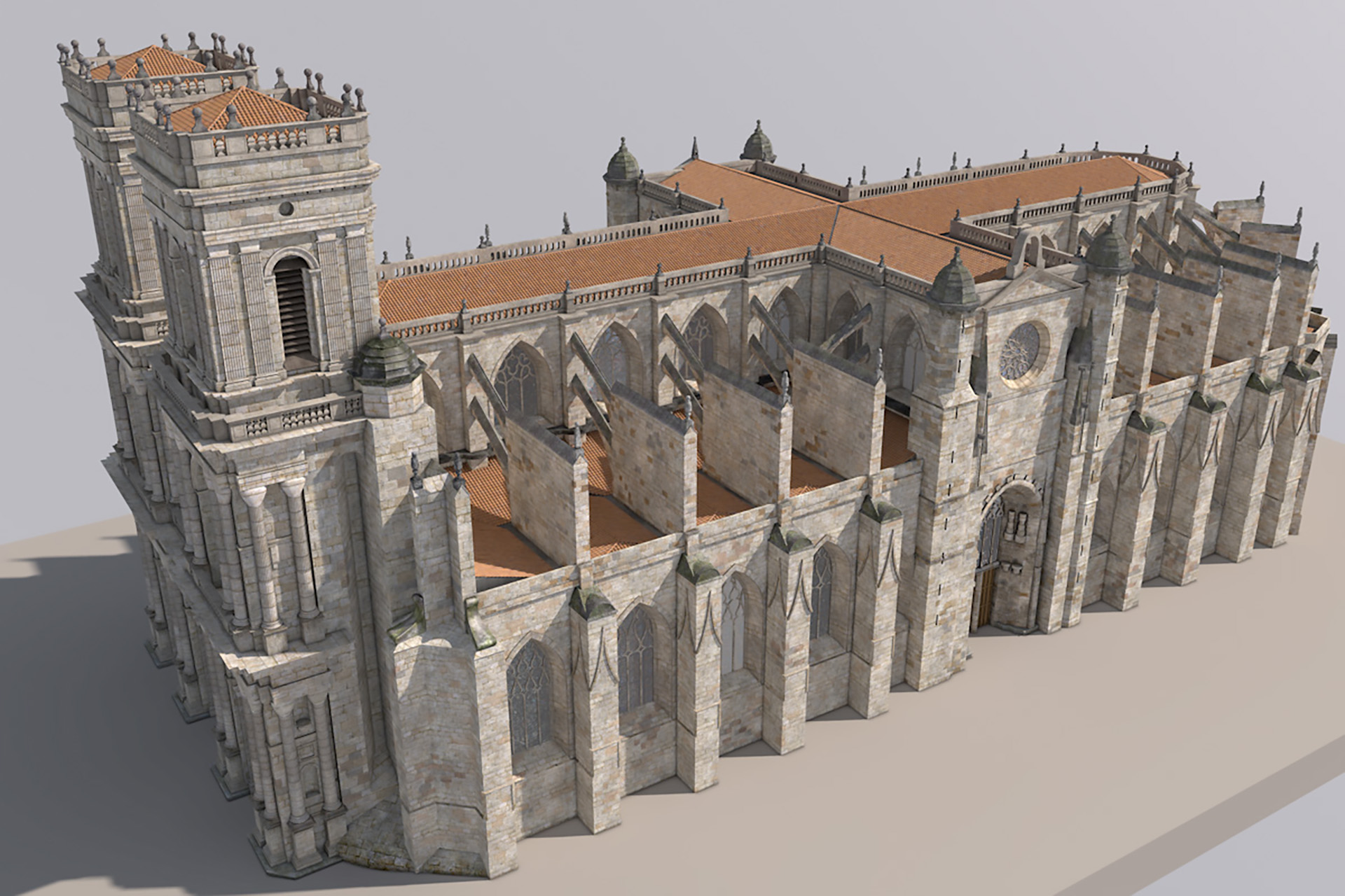 reconstitution 3d cathedrale temps reel