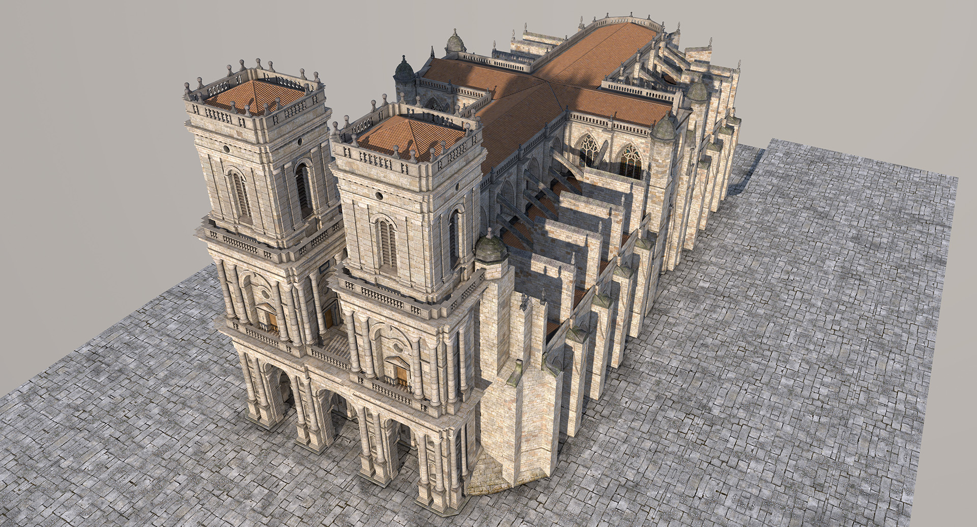 reconstitution 3d cathedrale temps reel