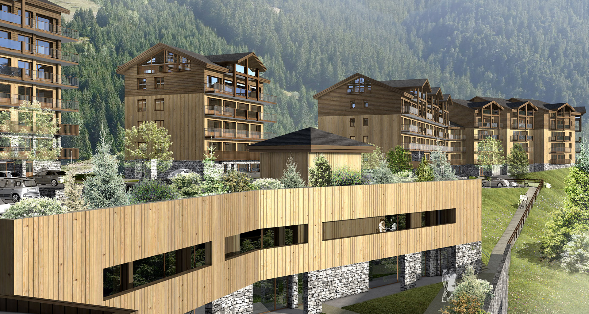 perspective 3d courchevel