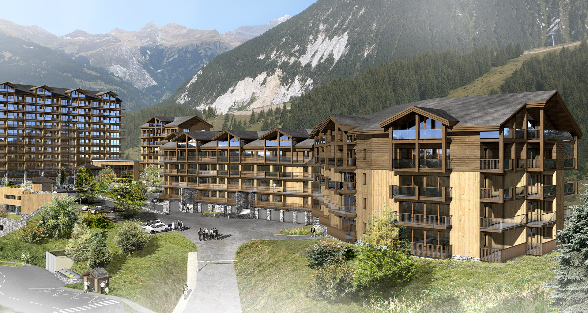 perspective 3d ariondaz courchevel