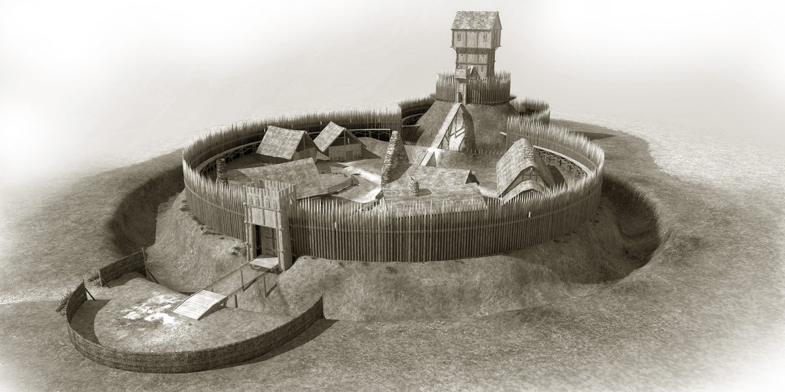 patrimoine reconstitution 3d château fort
