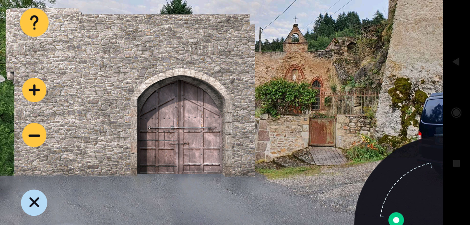 parcours touristique en réalité augmentée les aventures de saint-verny